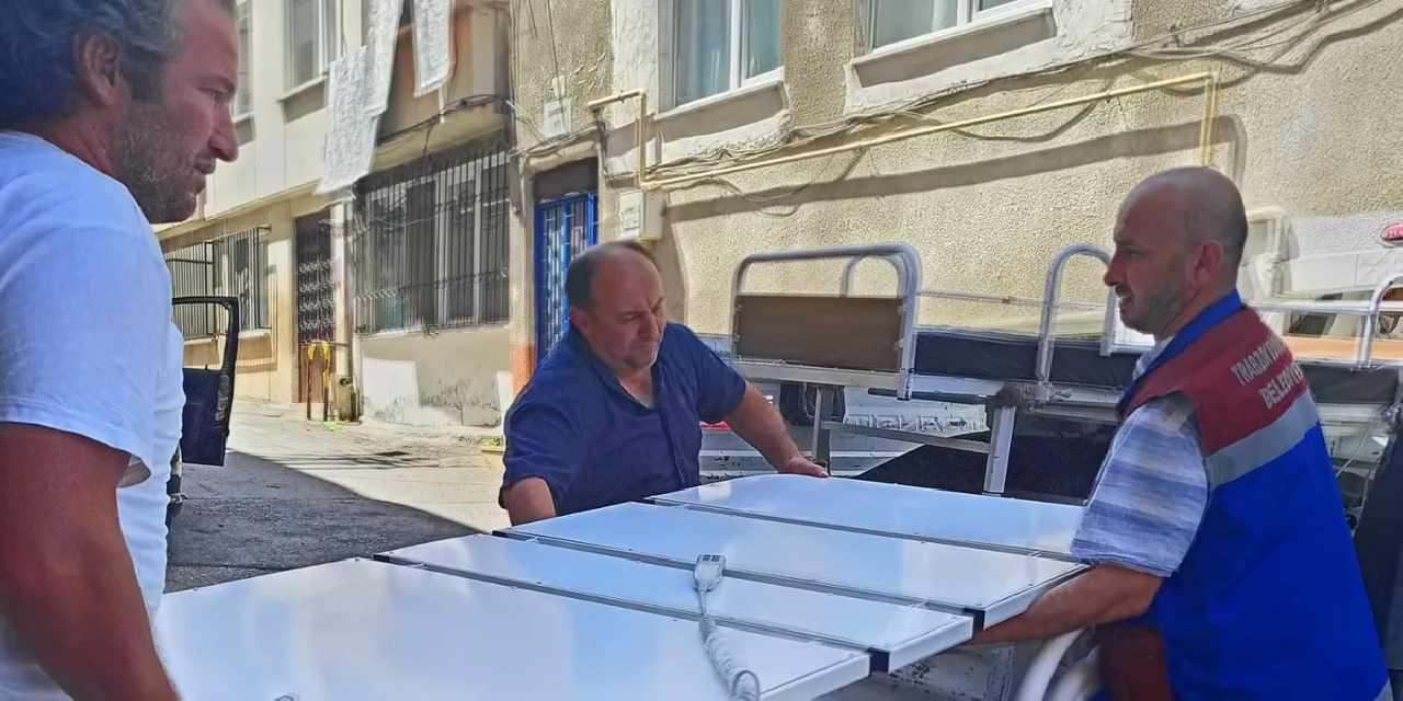 Trabzon’da ihtiyaç sahiplerine hasta yatağı desteği