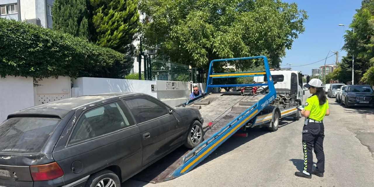 Manisa’da hurda araçlar kaldırılıyor