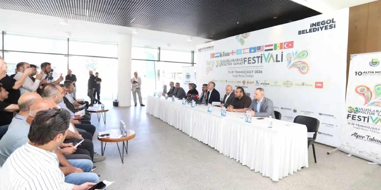 İnegöl’de 39. Uluslararası Kültür Sanat Festivali başlıyor