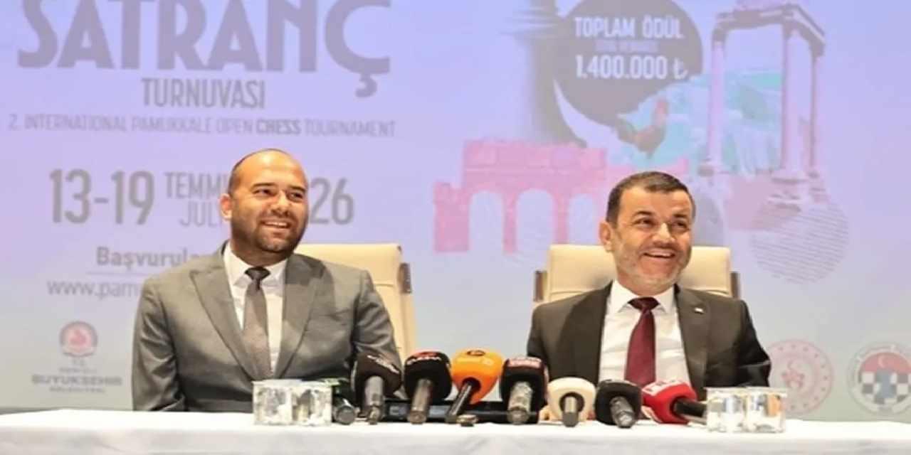 Pamukkale Açık Satranç Turnuvası Denizli’de başlıyor