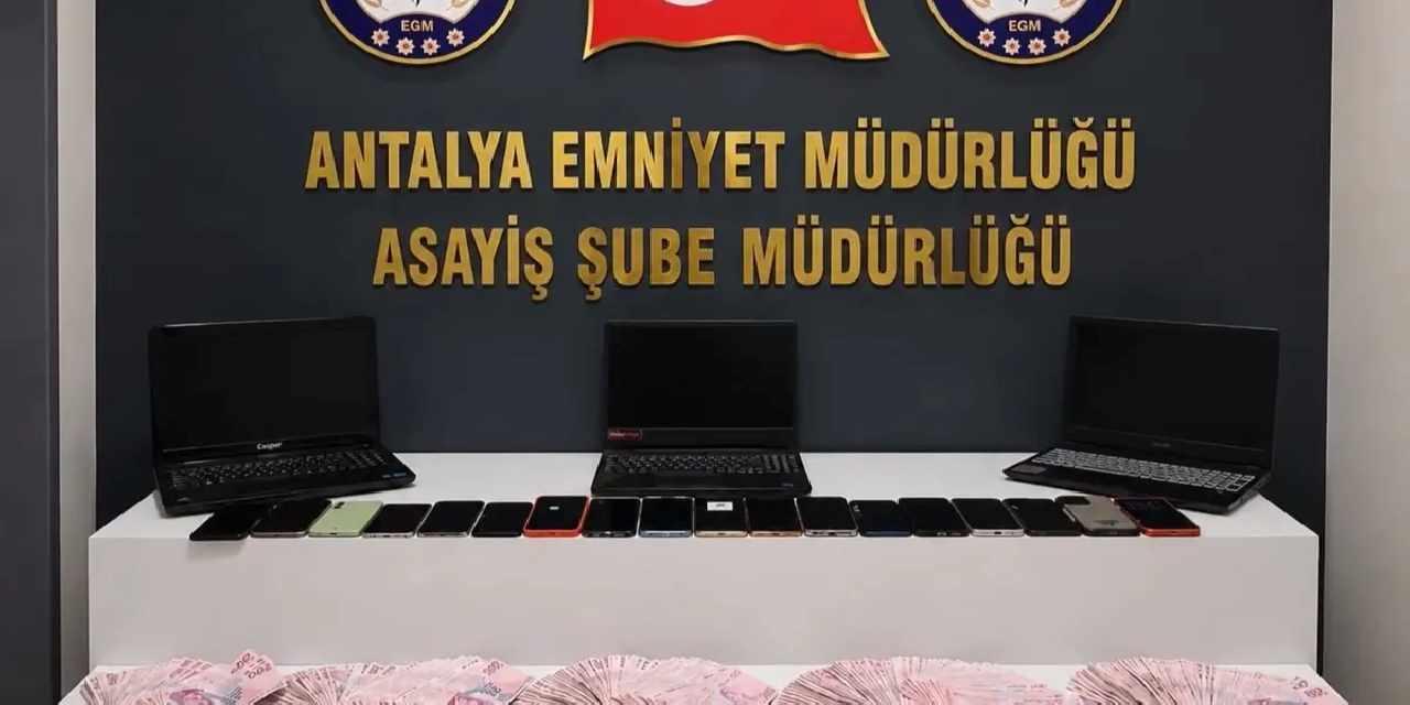 Antalya'da 'son durak' operasyonu! 14 tutuklama