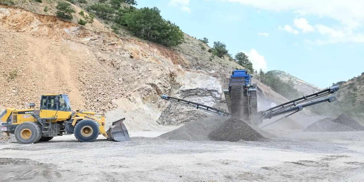 Malatya'da mobil konkasörler devrede