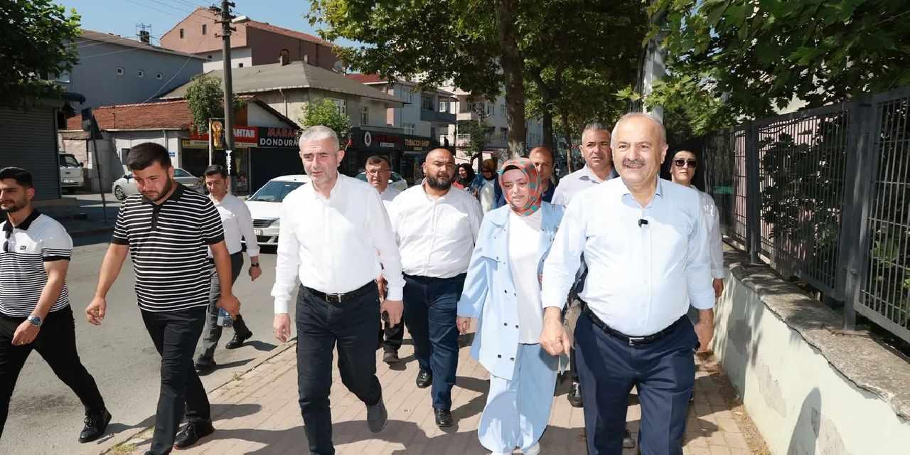 Başkan Büyükgöz Arapçeşme esnafıyla bir araya geldi