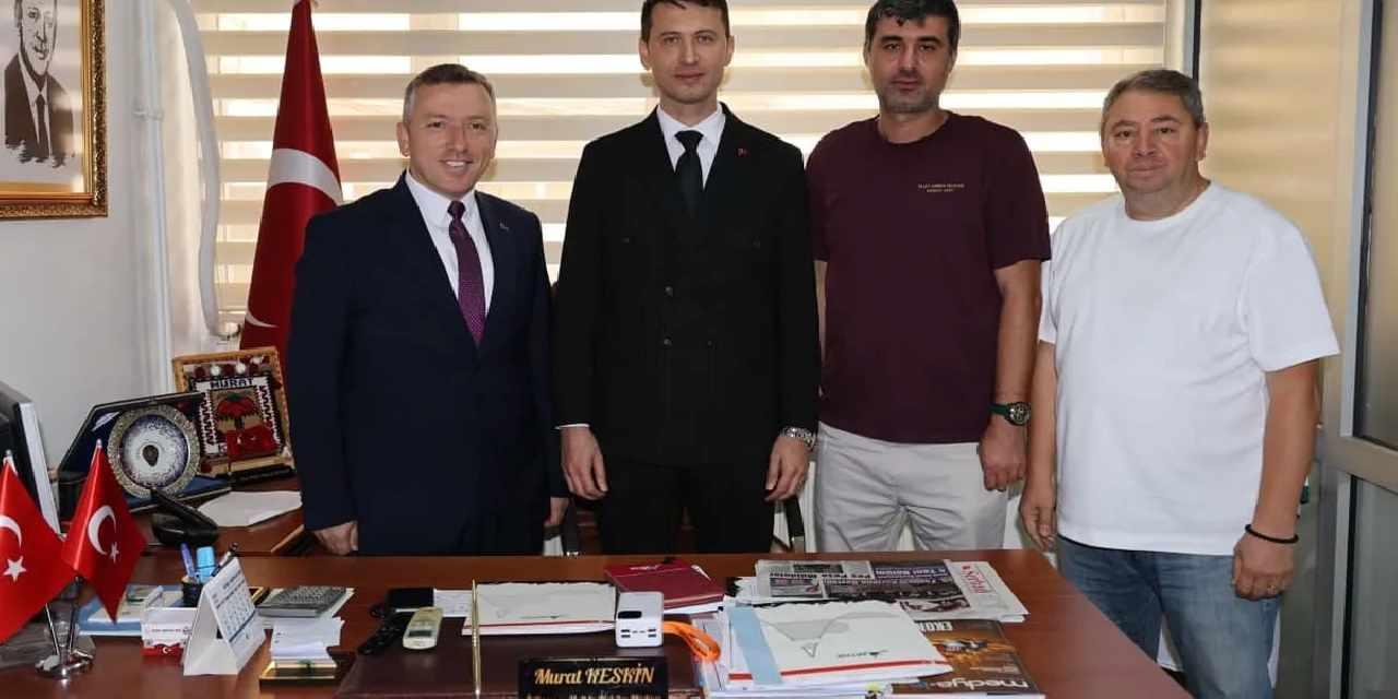 Arhavi Kaymakamı Çimşir’den Artvin Trabzonsporlu Taraftarlar Derneği'ne veda ziyareti