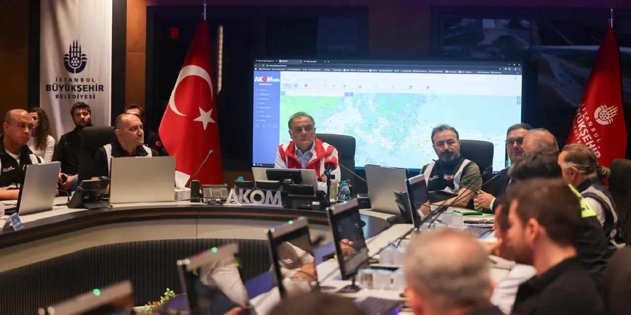 İstanbul sağanak teyakkuzunda