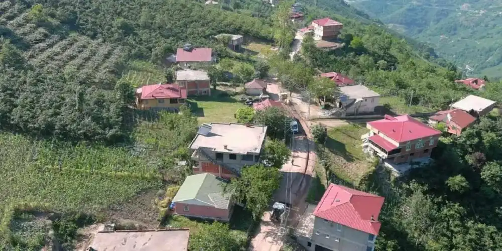 Ordu’da Belenyurt’a içme suyu hattı