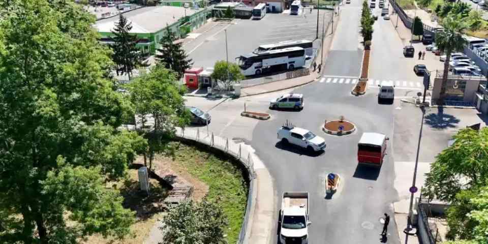 Giresun’da yeni kavşaklarla trafik daha güvenli hale geldi