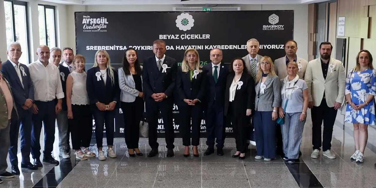 Srebrenitsa Soykırımı'nda katledilenler Bakırköy'de unutulmadı