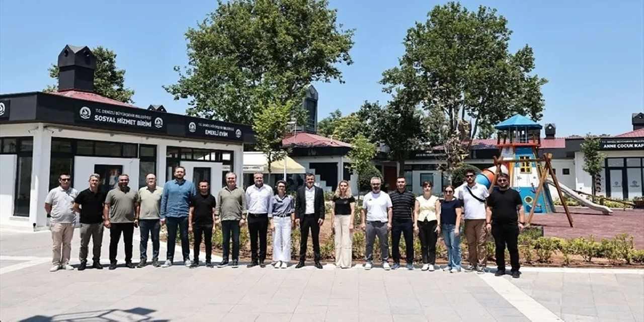 Denizli'de atıl bina sosyal yaşam merkezine dönüştü