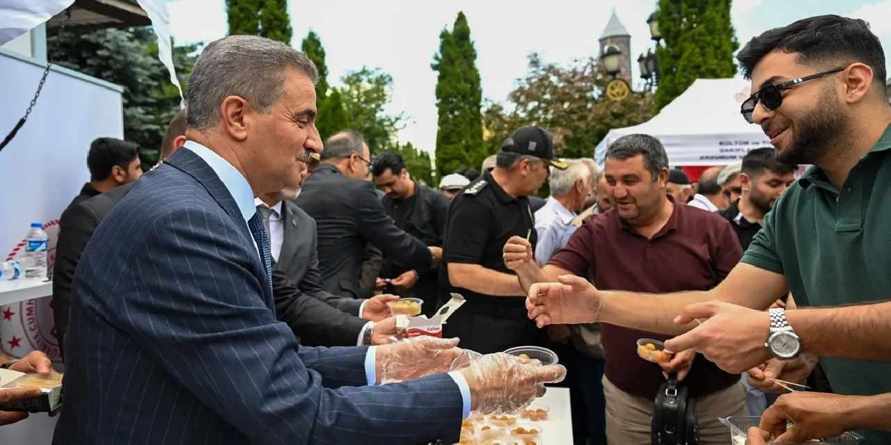 Erzurum'da 15 Temmuz şehitleri dualarla anıldı
