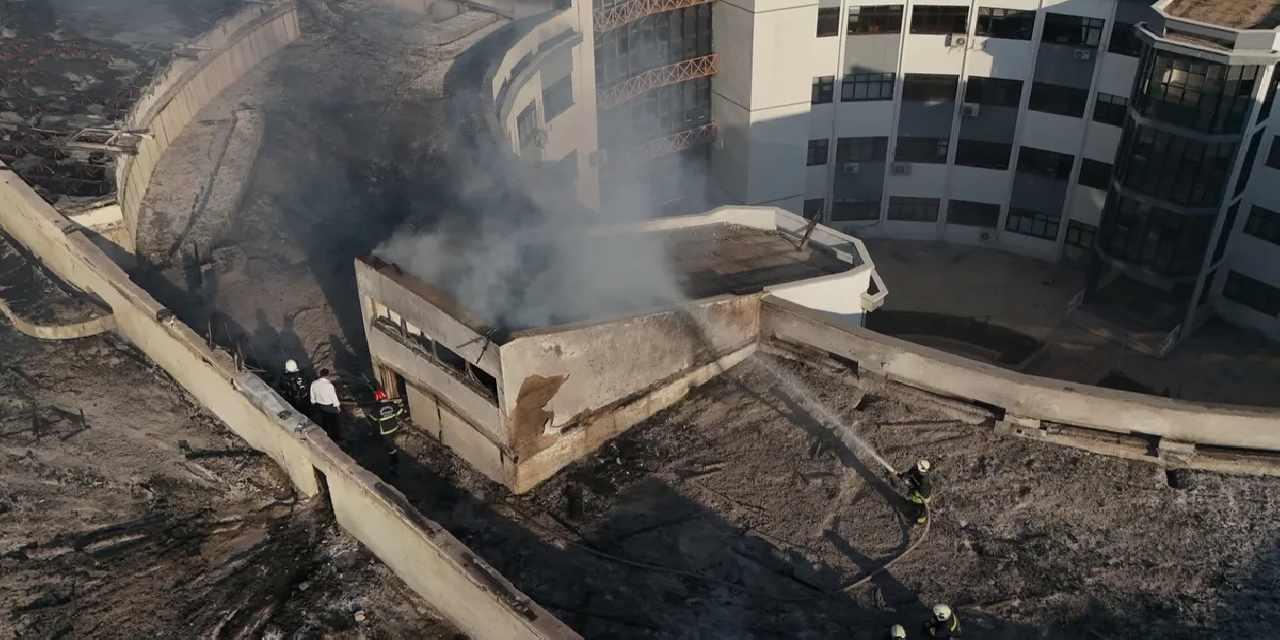 Gaziantep İtfaiyesi kısa sürede kontrol altına aldı