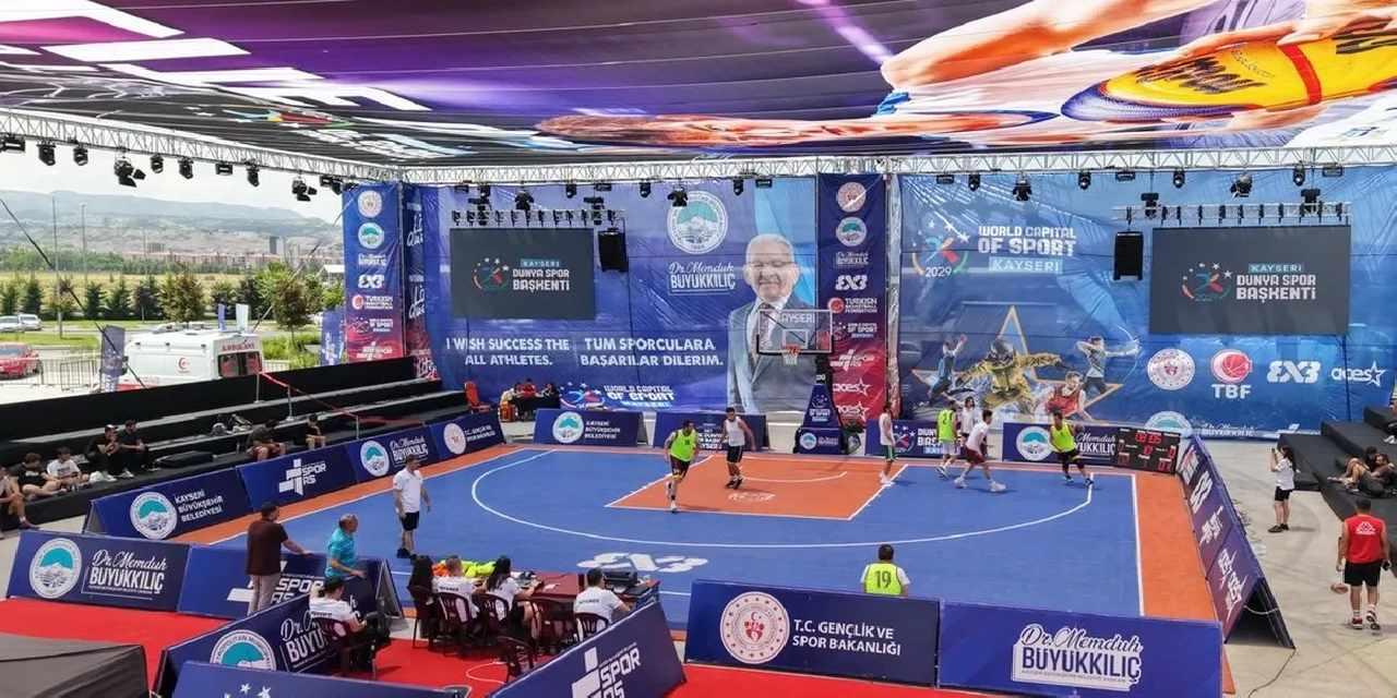 FIBA 3x3 Lite Quest 2026 Kayseri'de başladı