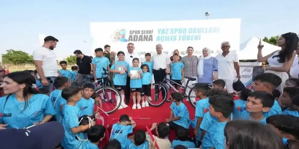 Adana Büyükşehir Yaz Spor Okulları açıldı