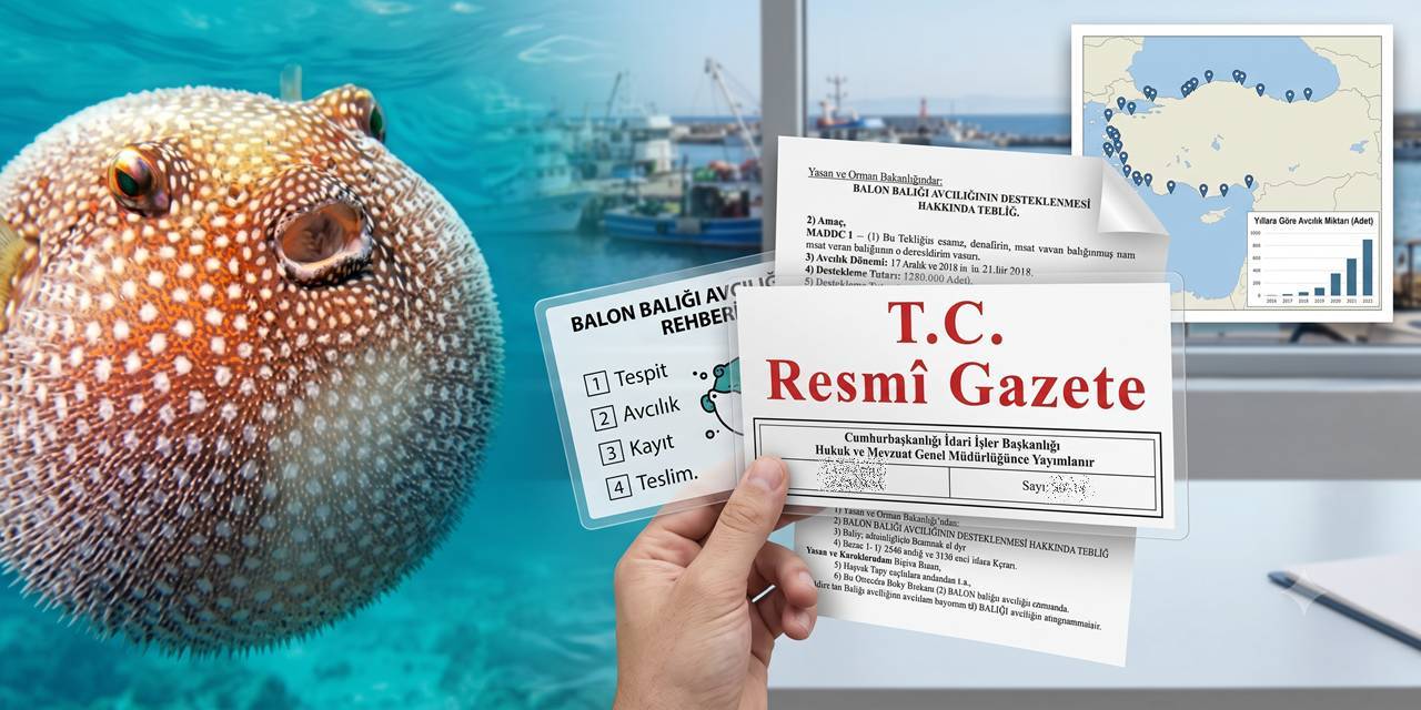 Balon Balığı avcılığı destekleri artırıldı... Zehirli türe destek 35 TL'ye yükseltildi