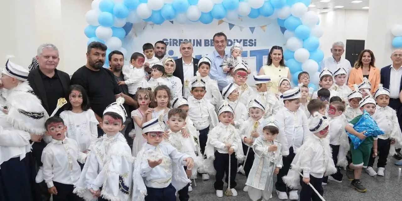 Giresun'da sünnet şöleni coşkuyla gerçekleşti