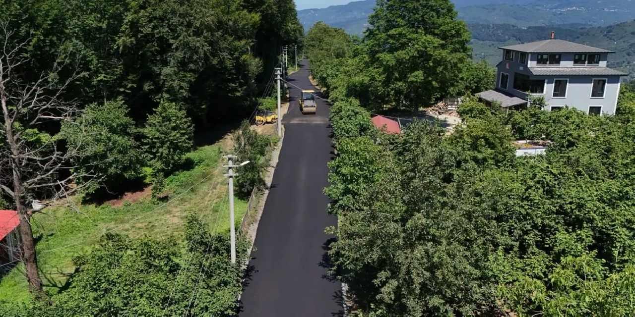 Sakarya Kocaali’nin Yalpankaya ile Kızılüzüm arasındaki grup yolu yenileniyor