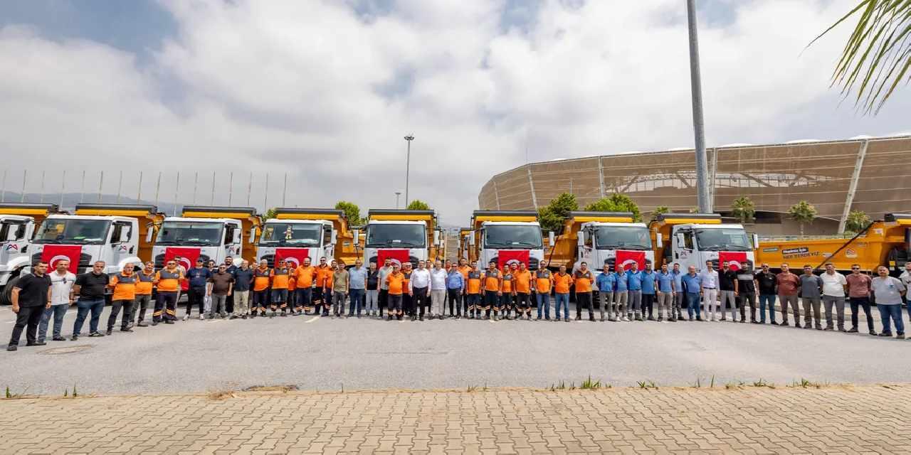 Mersin'de araç filosuna yatırım