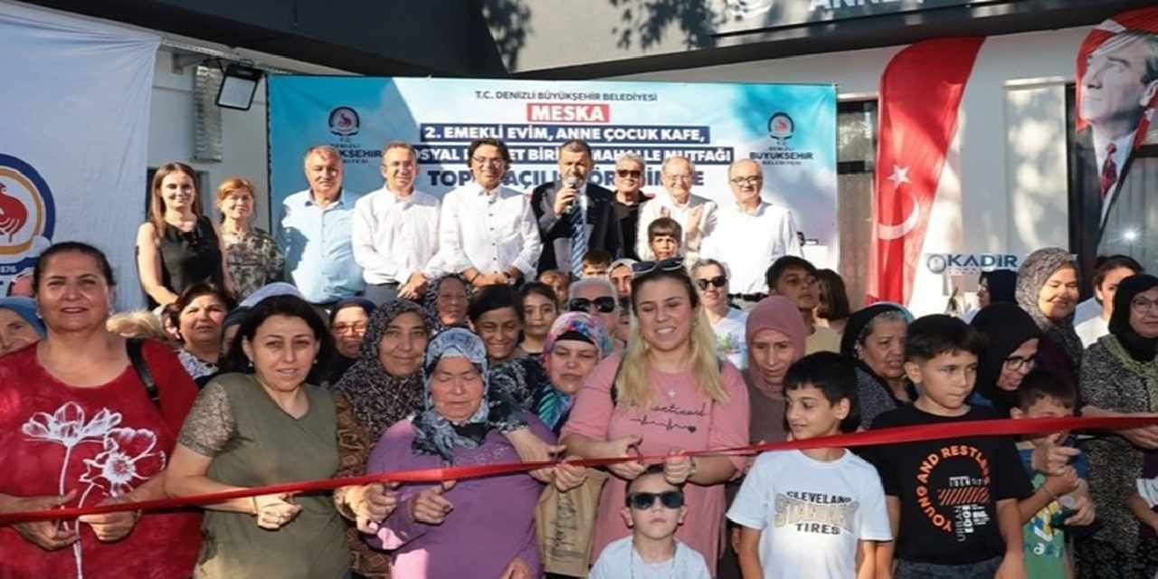 Toplumsal dayanışmanın yeni adresi Meska Sosyal Tesisleri