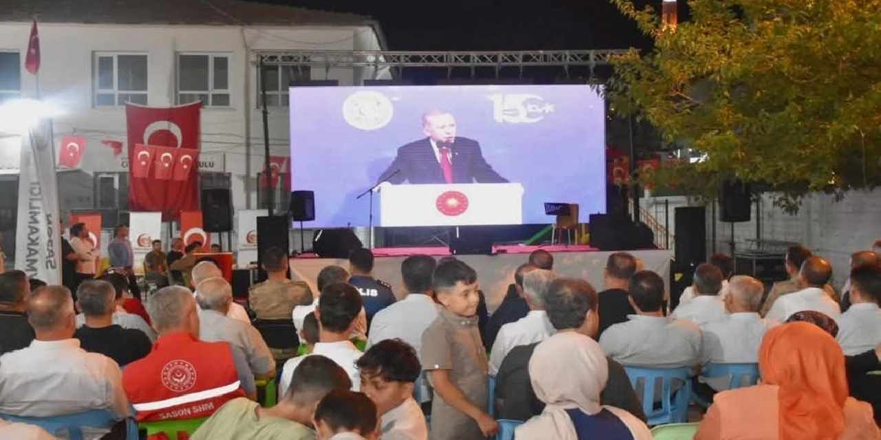 Sason 15 Temmuz'un 10. yılında da meydanlardaydı
