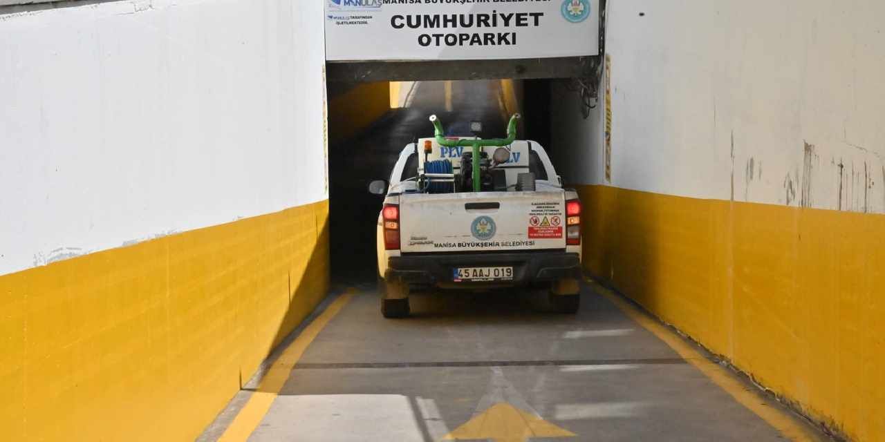 Manisa'da kapalı alanlarda larvasit uygulaması