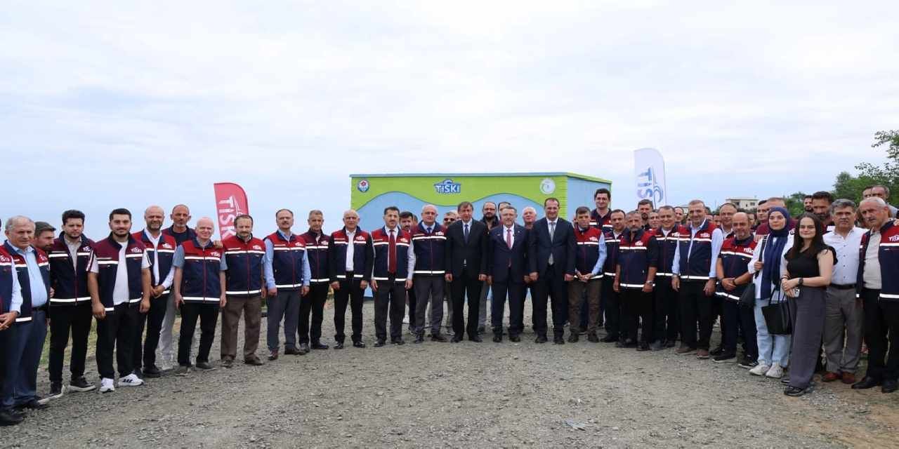 Trabzon’da yeni içme suyu hatları açıldı