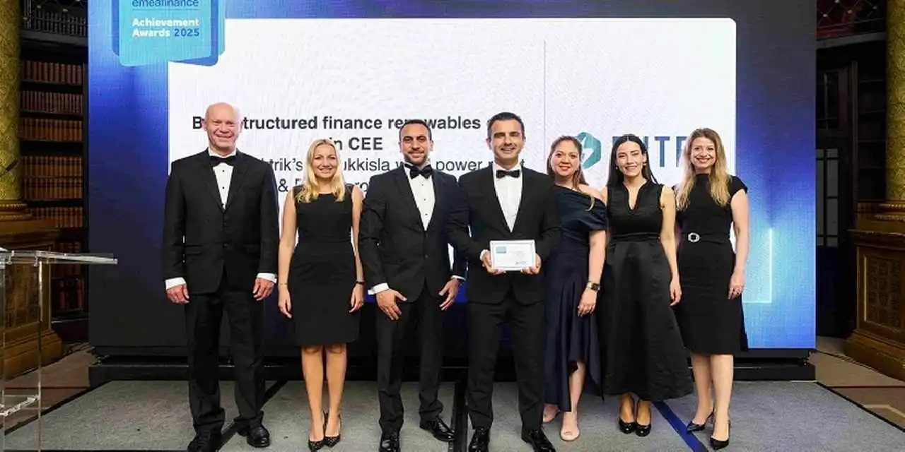 Entek Elektrik’in Büyükkışla RES projesine uluslararası ödül