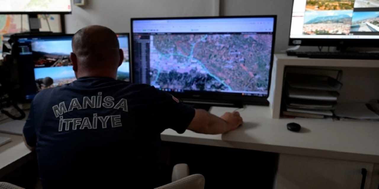 Manisa'da yapay zeka destekli termal kameralar bir yangını daha erken tespit etti