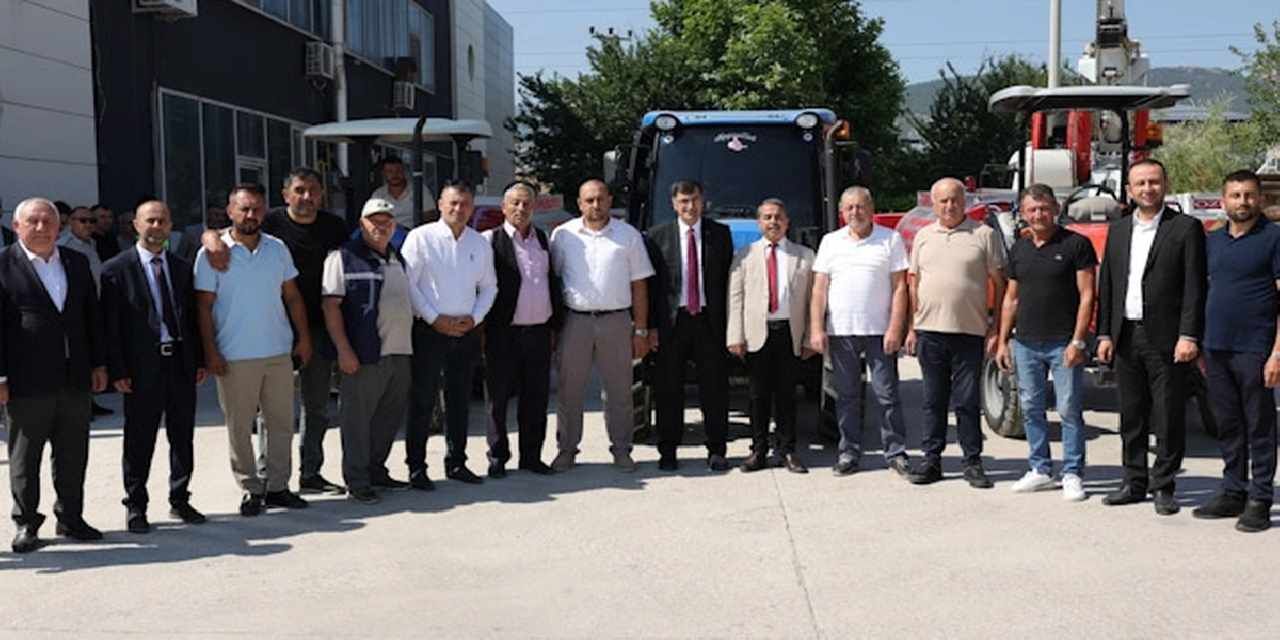 Kütahya’da kırsal mahallelere yangınlara karşı su tankeri desteği
