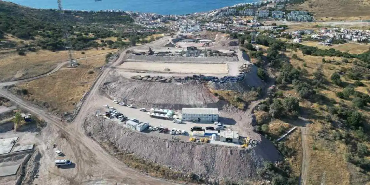 İzmir’in 3. büyük ileri biyolojik arıtma tesisi yükseliyor