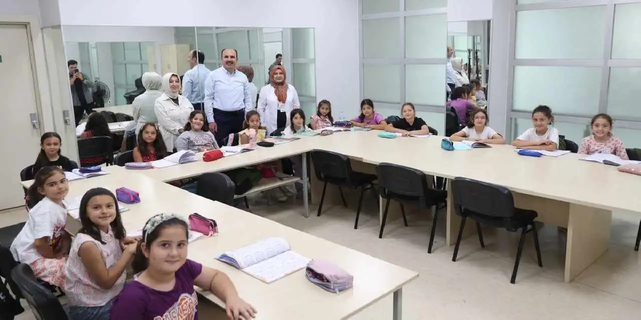 Başkan Altay: Çocuklarımız, cıvıl cıvıl bir yaz geçiriyor