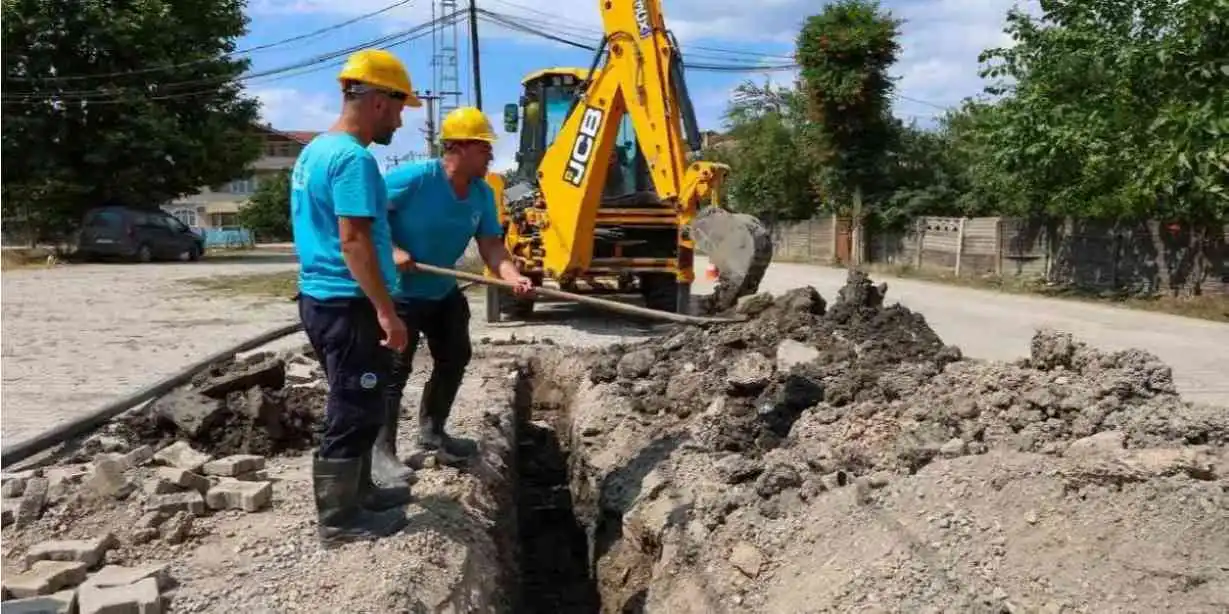 Sakarya Akyazı'da Kızılcıkorman'ın altyapısı yenileniyor