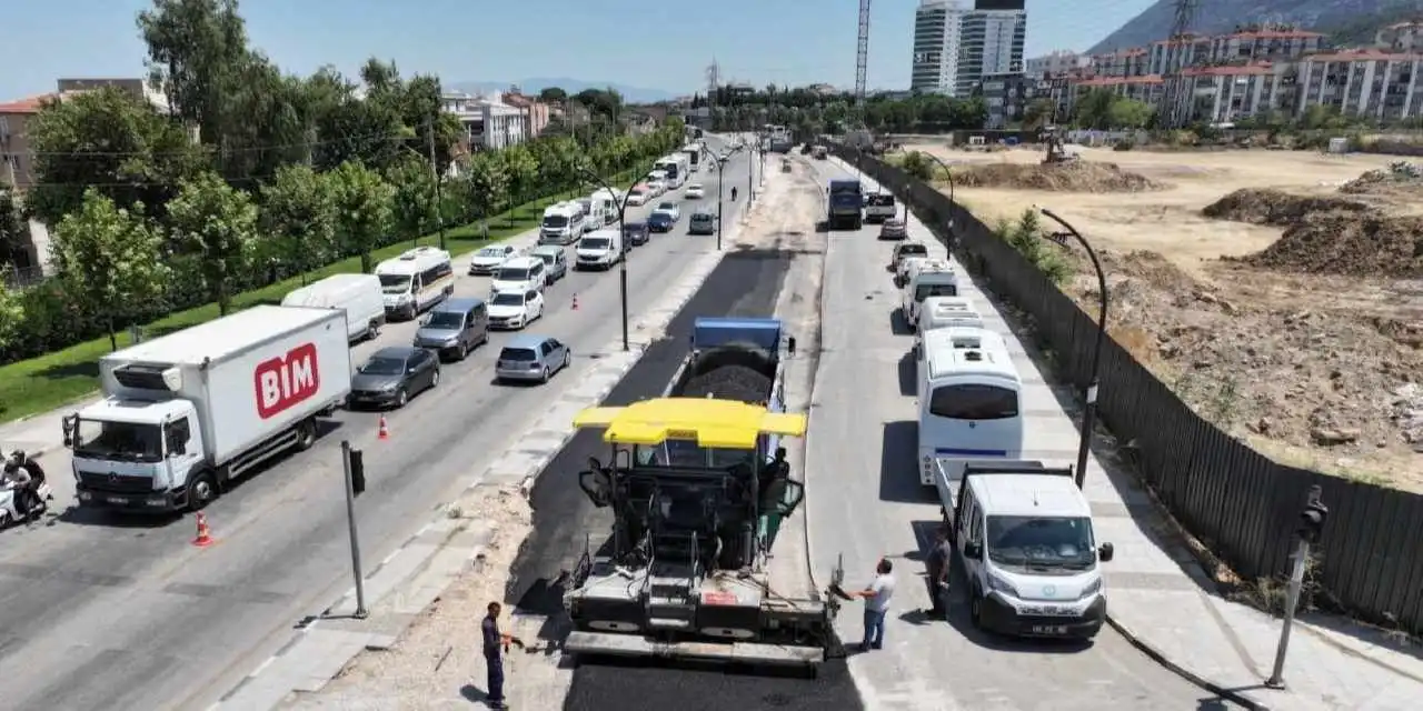 Manisa’da Cider Yolu çalışmaları hızlandı