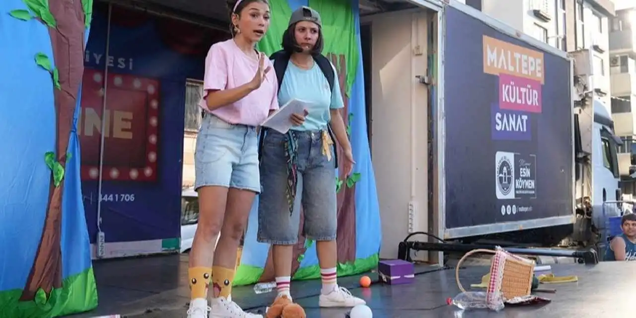 İstanbul Maltepe’de çocuklar “Çöp ve Hazine” ile hem eğlendi hem öğrendi