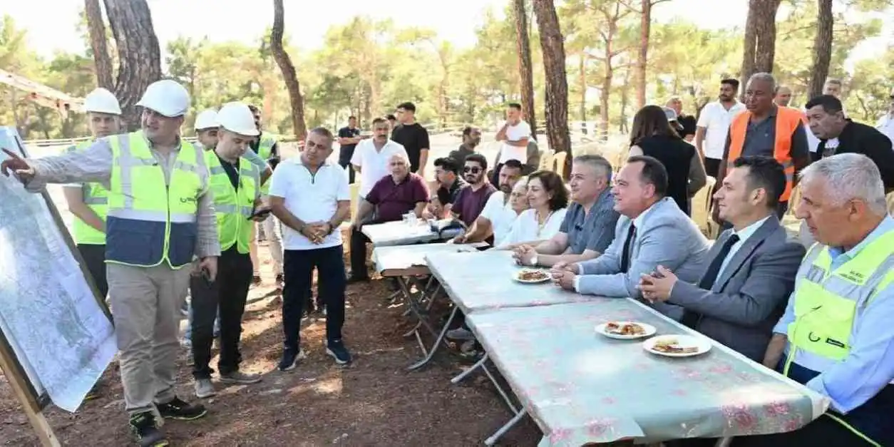 Manisa Gördes’in 22 yıllık içme suyu sorunu çözülüyor