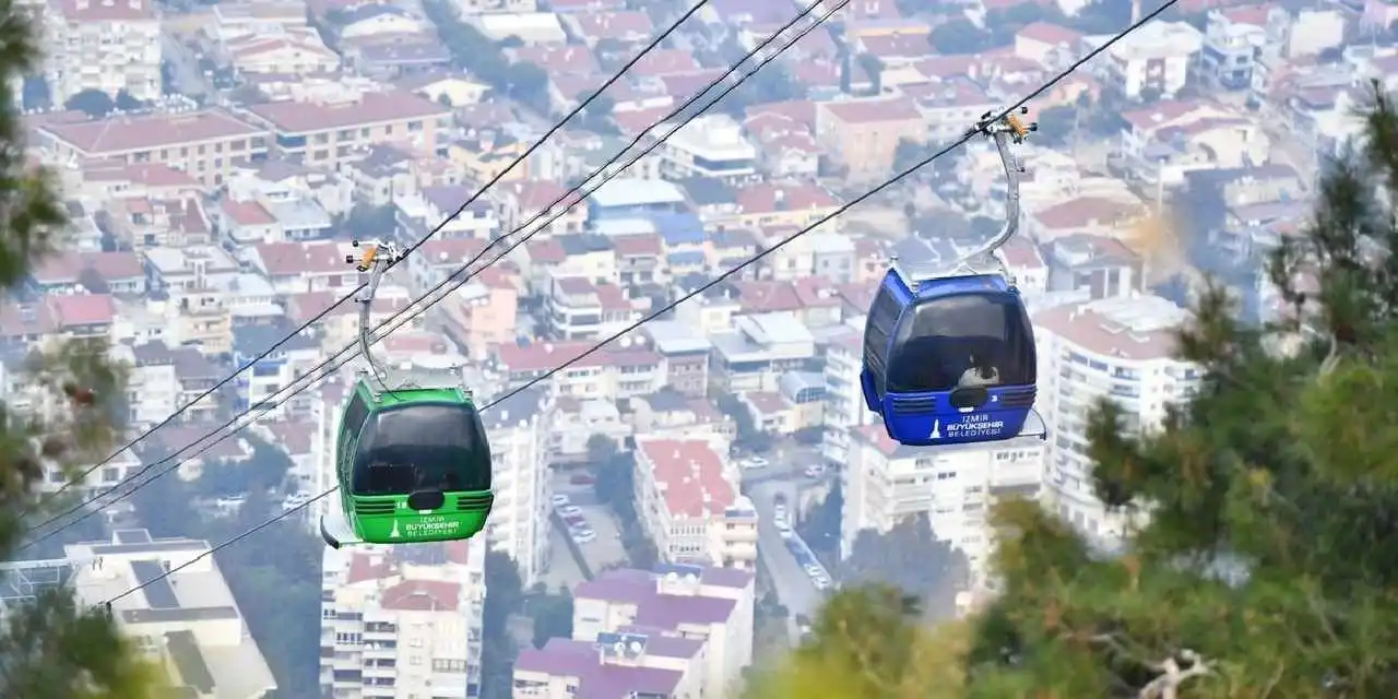 Balçova Teleferik Tesisleri’nde kapsamlı bakım çalışması