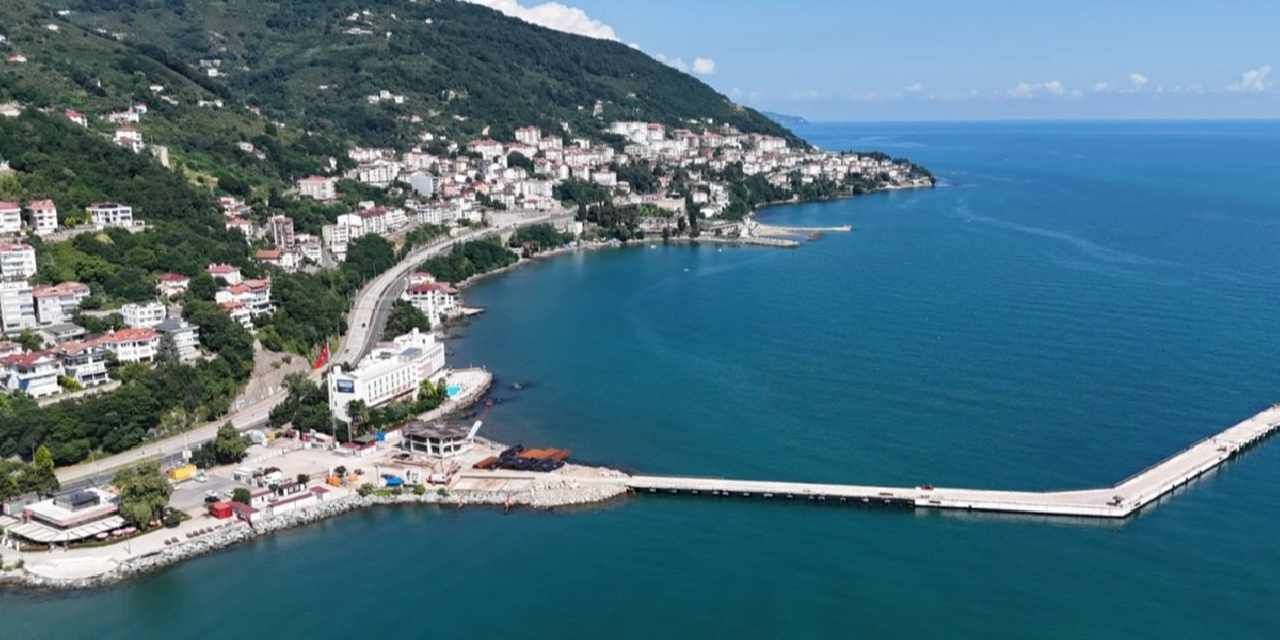 Ordu Altınordu rıhtımında son 30 metre