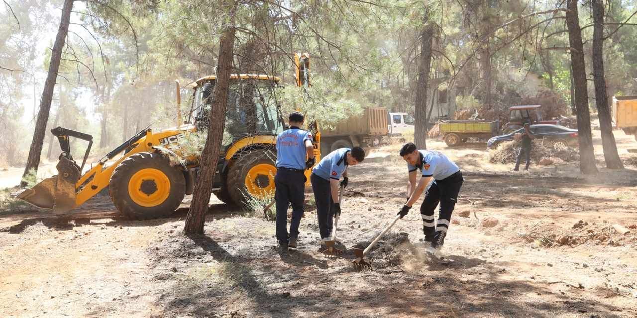 Gaziantep’te orman yangınlarına karşı seferberlik