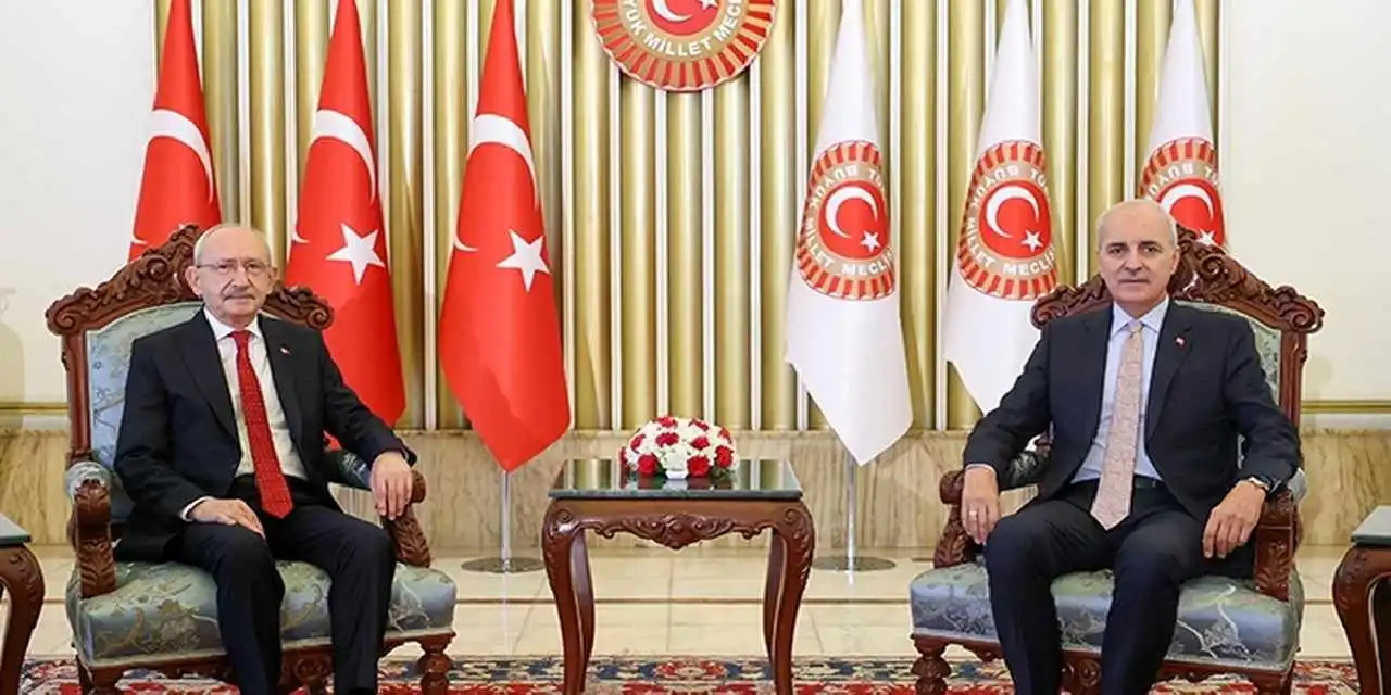 Kılıçdaroğlu, Özel'in açıklamaları ardından TBMM'de... Kılıçdaroğlu, Kurtulmuş ile görüştü