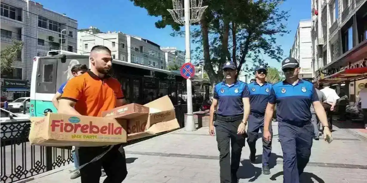 Kayseri zabıtasından çevre korunması denetimi