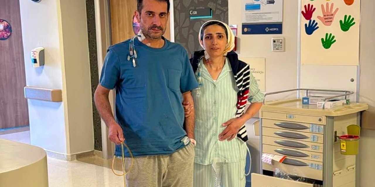 Erzurum'da 19 yıllık eşine karaciğerini verdi