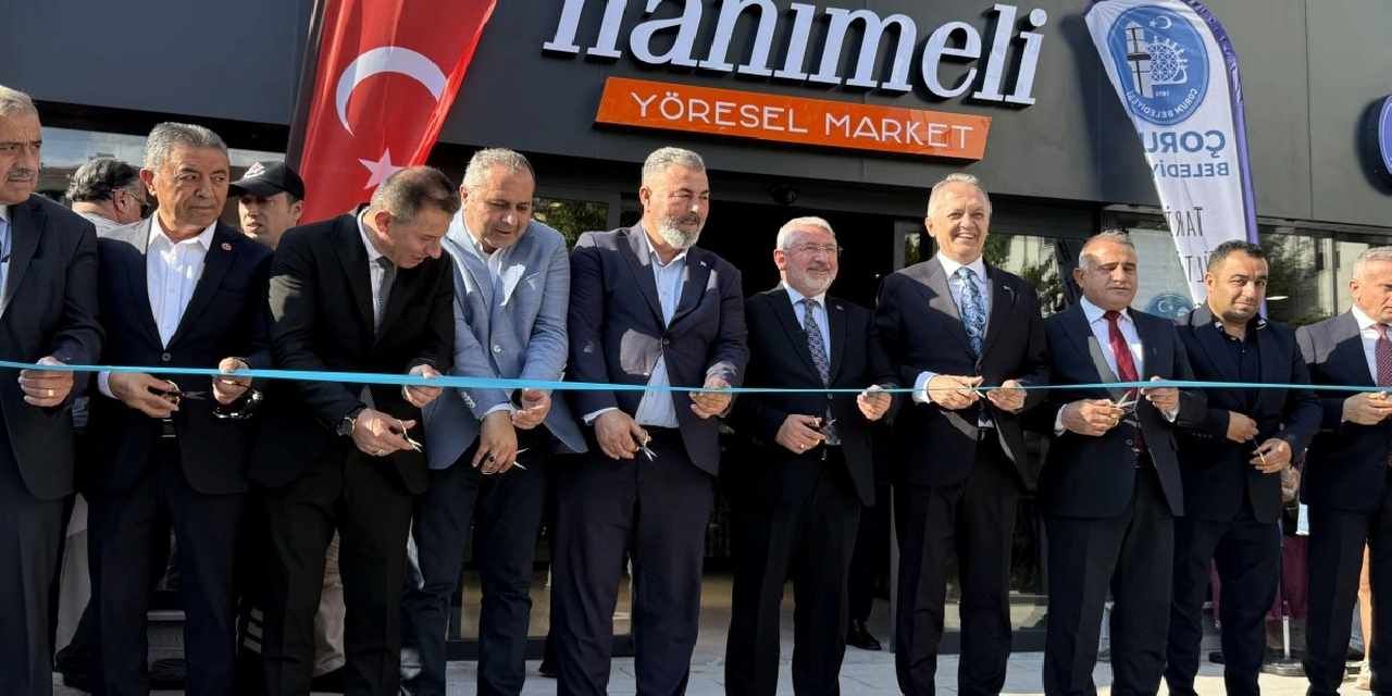 Çorum’da Hanımeli Yöresel Market hizmete açıldı