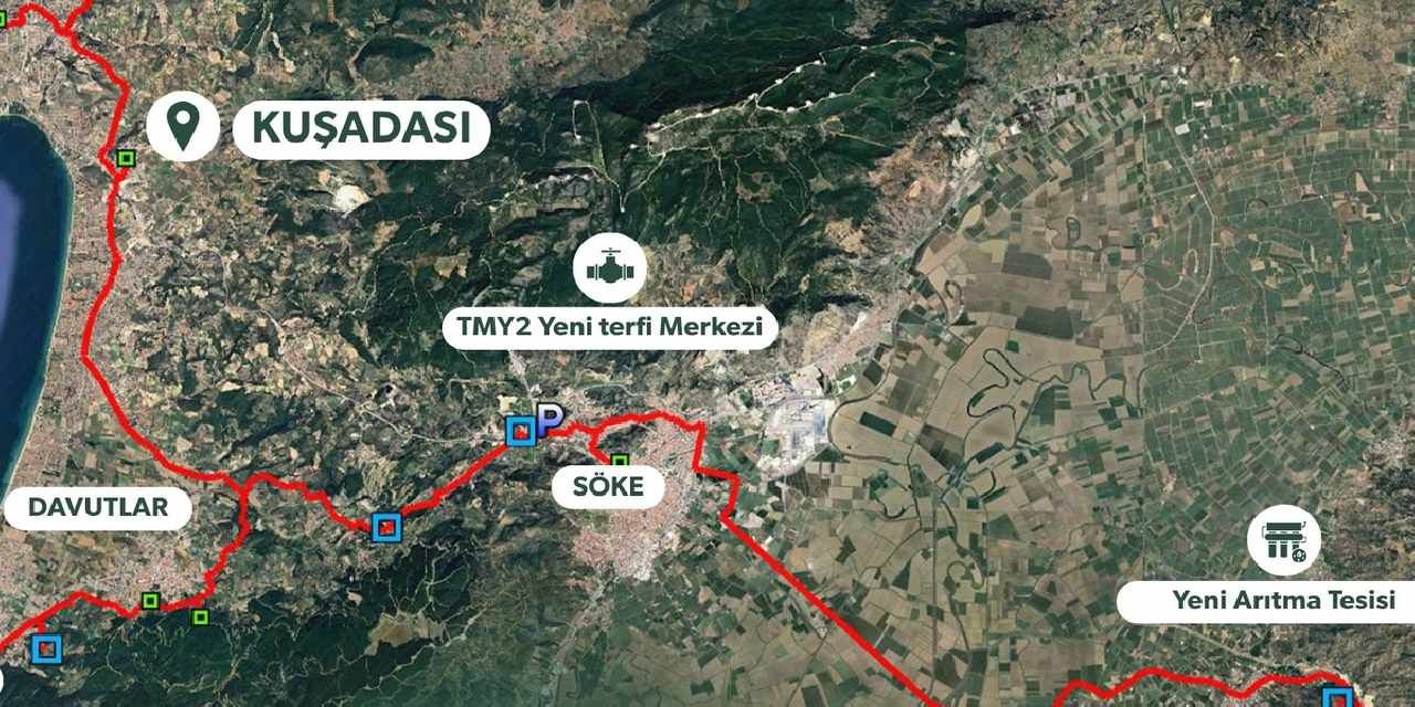 Kuşadası ve Söke’nin su güvencesi artıyor