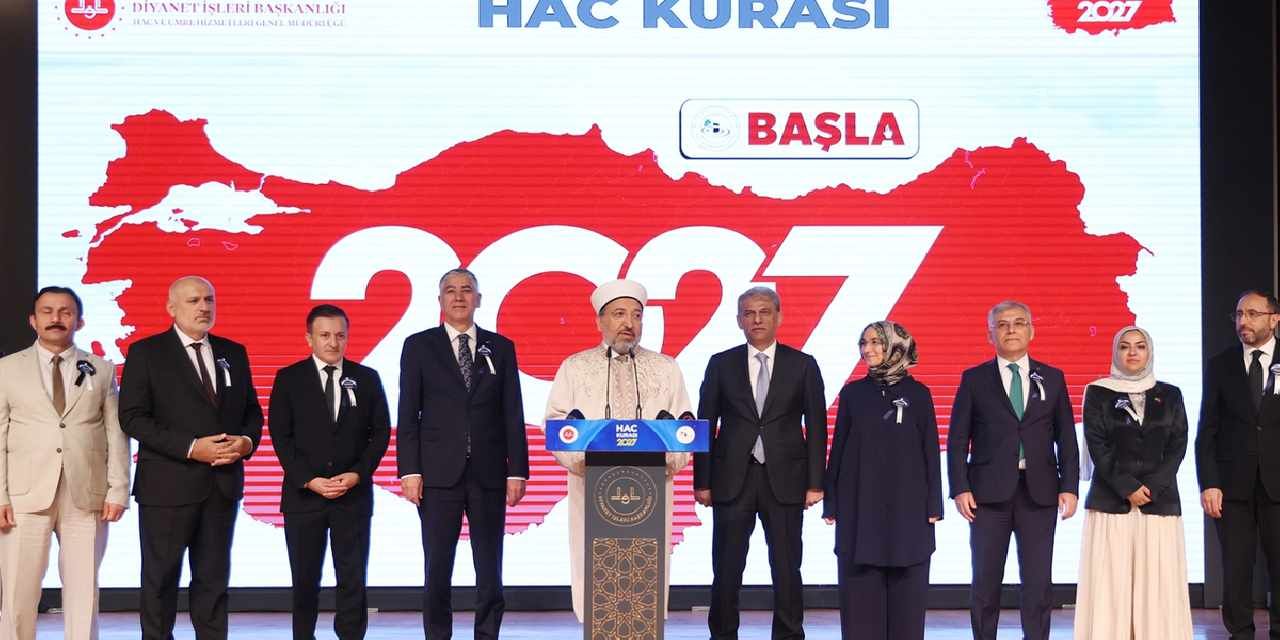 2027 yılı hac kurası bugün çekildi! 1 milyon 878 bin kişi katıldı