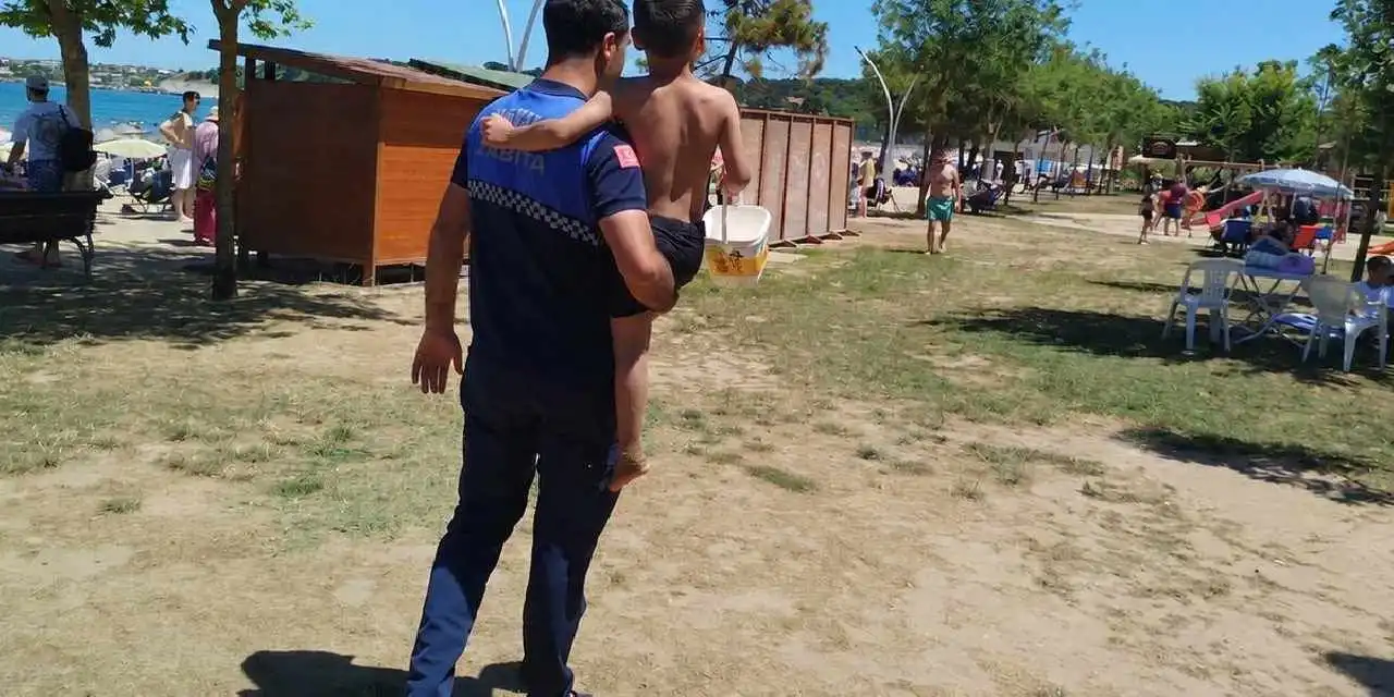 Kocaeli Kandıra sahillerinde kaybolan çocuklar teslim edildi