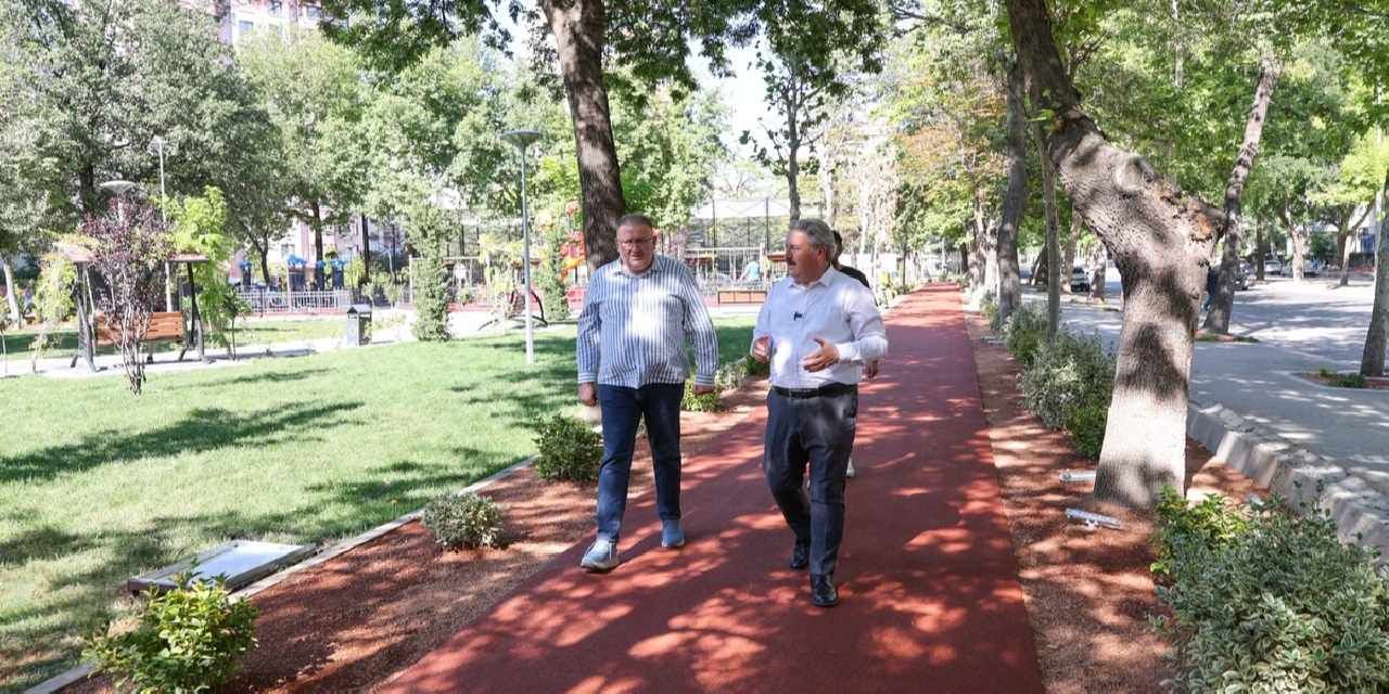 Kayseri Melikgazi'nin 'Yıldız' parkı