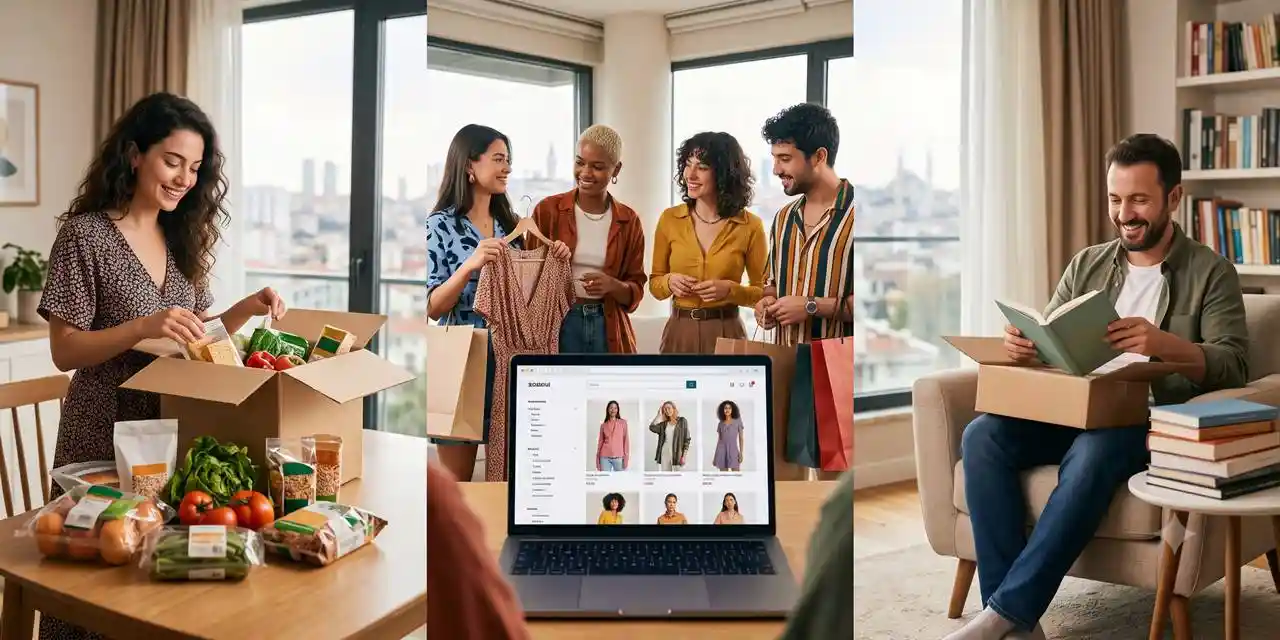 2026’nın İlk Yarısında E-Ticaretin Liderleri Belli Oldu: Gıda, Moda ve Kitap Yükselişte!