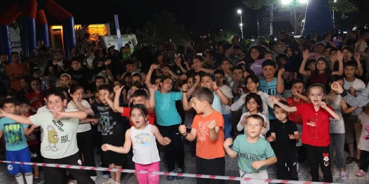 Kayseri Büyükşehir Spor Hacılar'da çocukları sporla buluşturdu