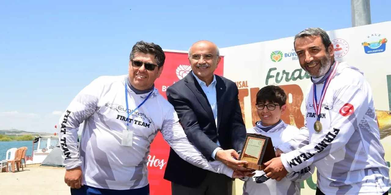 Malatya'da sınırları aşan turna balığı heyecanı