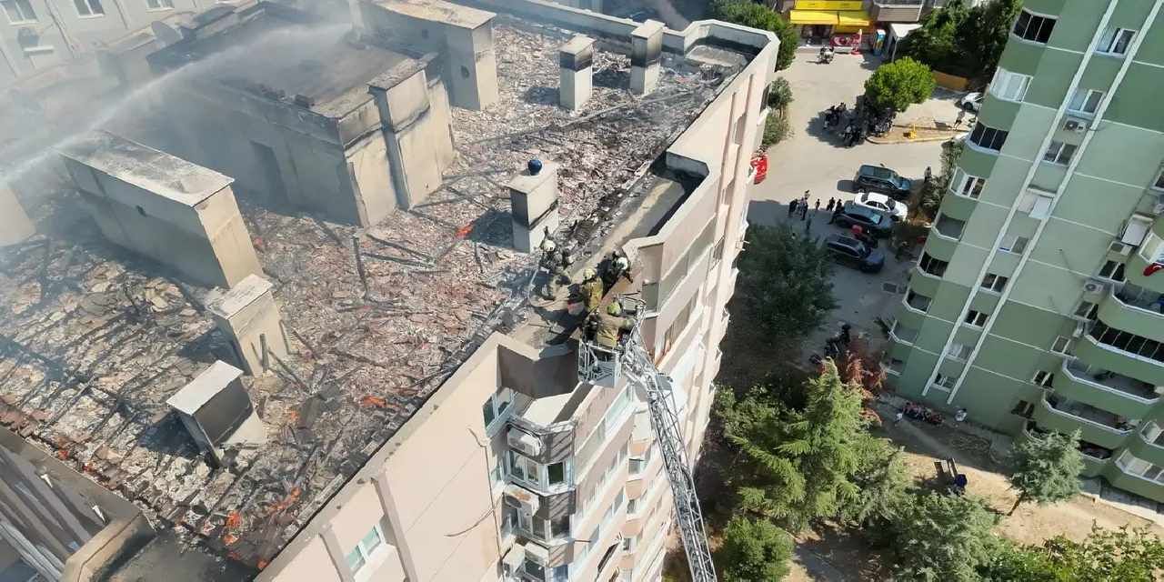 İzmir itfaiyesinin hızlı müdahalesi hayat kurtardı