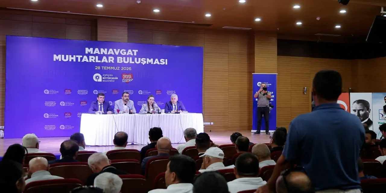 Antalya’nın ilk yüzey suyu Manavgat’a geliyor